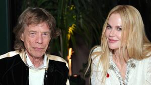 Mick Jagger und Nicole Kidman bei der Party von Chanel und Charles Finch in Beverly Hills.