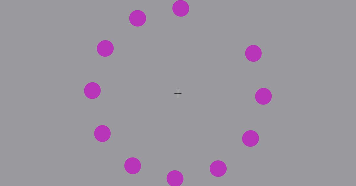 TroxlerEffekt Illusion zeigt, wie unser Auge funktioniert GMX.CH