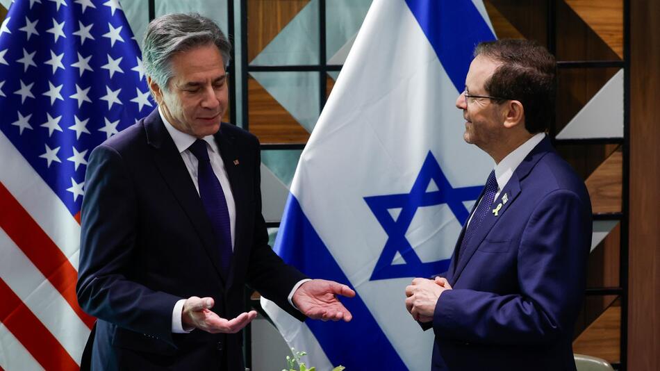 US-Aussenminister Blinken in Israel