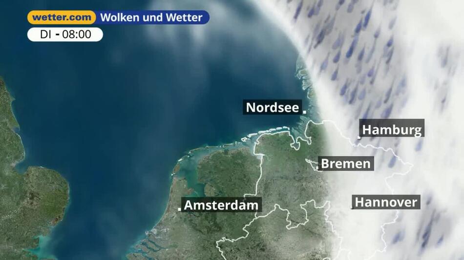 "Nordsee: Dein Wetter für Deine Region!"