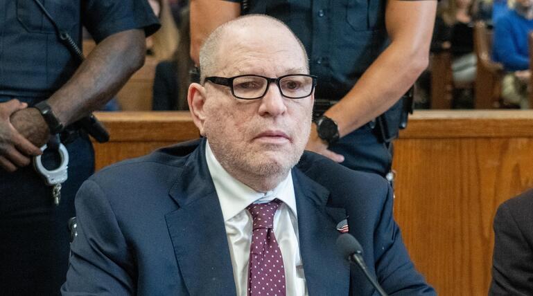 Harvey Weinstein vor Gericht in New York.