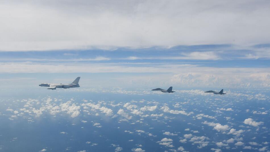 China hält Militärübung in Taiwanstrasse ab