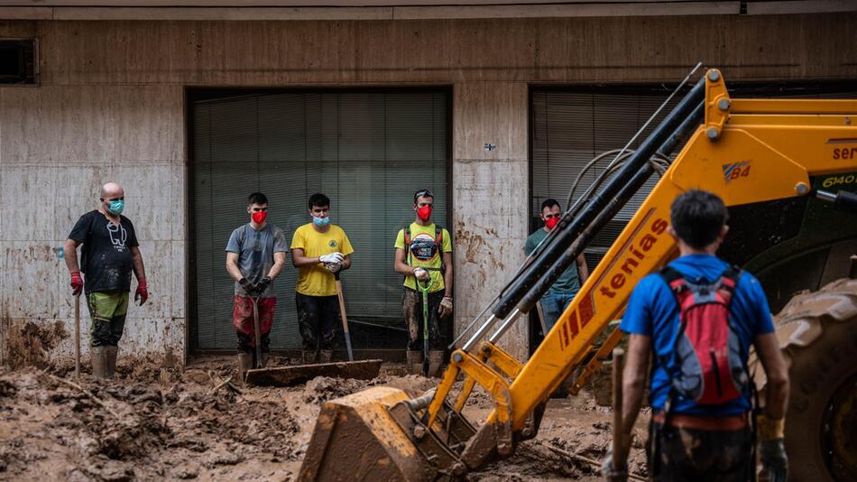 Nach den Überschwemmungen in Spanien