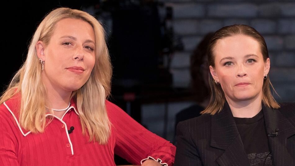 Katharina Zorn (l.) und Jasna Fritzi Bauer waren am 23. Mai 2025 noch gemeinsam in der Sendung ...