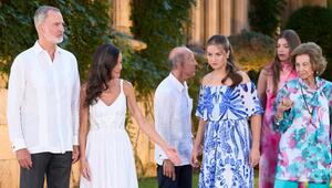 Die spanische Königsfamilie in ihrem Sommerurlaub auf Mallorca.