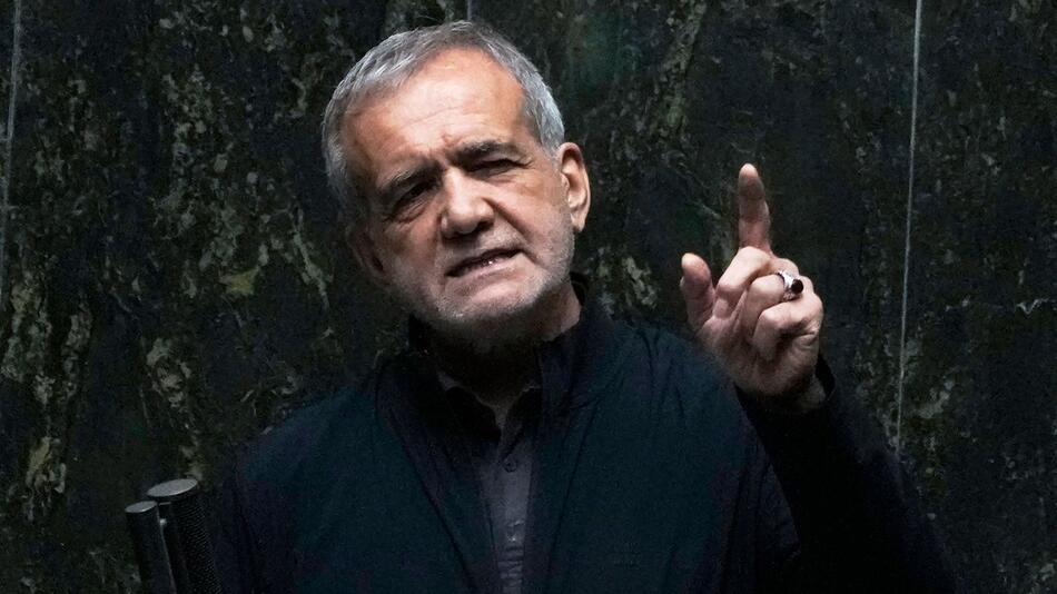 Irans Präsident Peseschkian