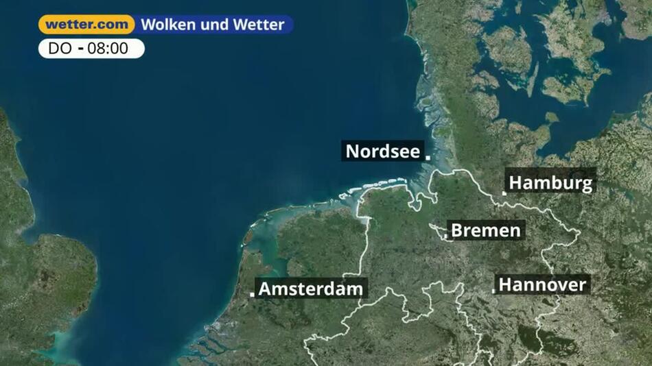 "Nordsee: Dein Wetter für Deine Region!"