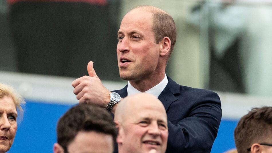 Prinz William gilt als grosser Fussball-Fan und wurde schon häufig im Stadion gesehen.