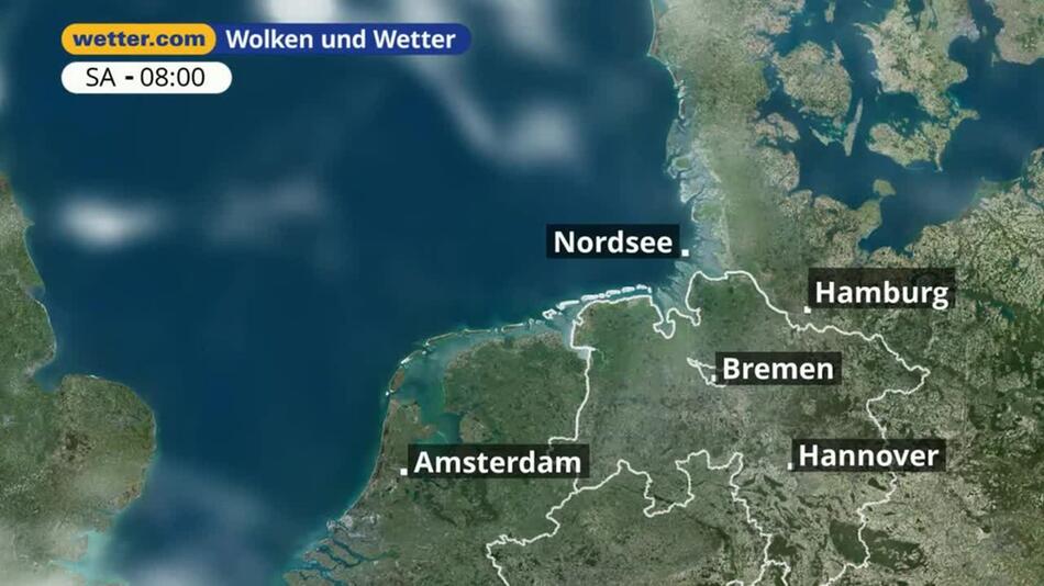 "Nordsee: Dein Wetter für Deine Region!"
