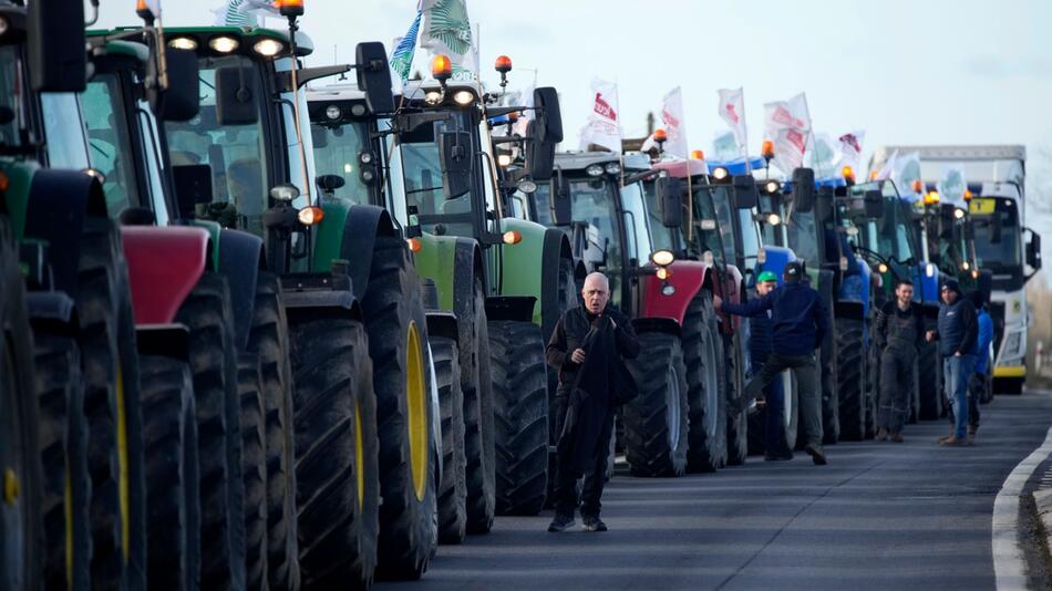 Bauernprotest - Frankreich