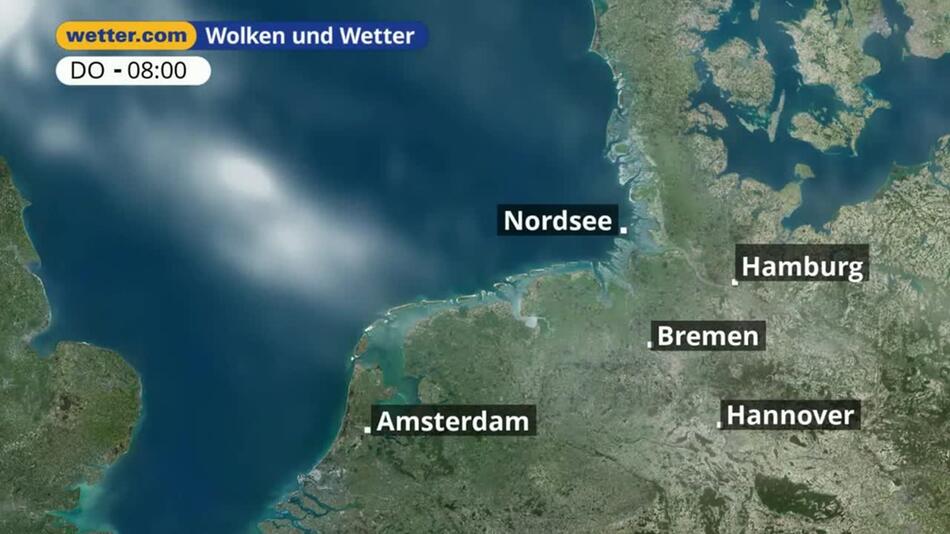 "Nordsee: Dein Wetter für Deine Region!"