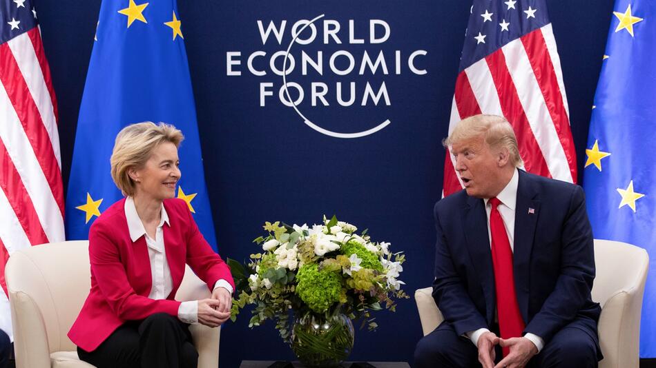 Von der Leyen und Trump