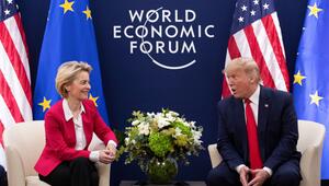 Von der Leyen und Trump