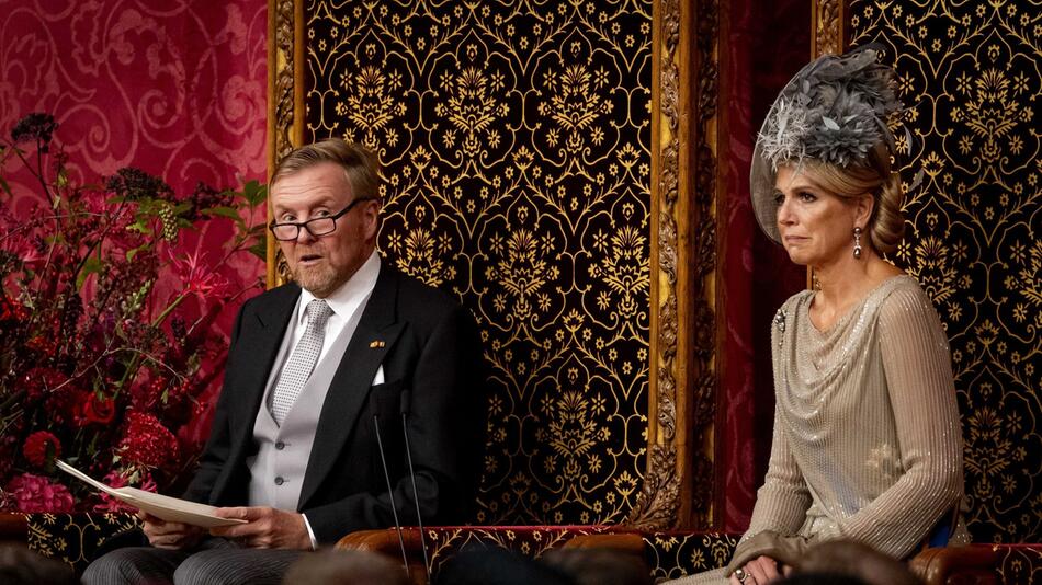 König Willem-Alexander - Thronrede zum Haushaltstag