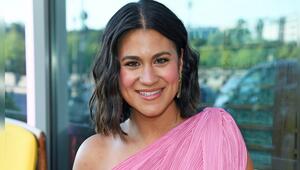 Moderatorin Steffi Brungs feiert bei der "Frauen100 Summer Night" am Donnerstag in Berlin.