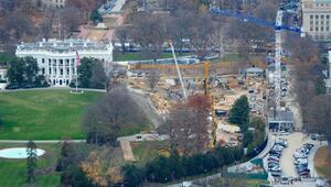 Bauarbeiten am Weissen Haus