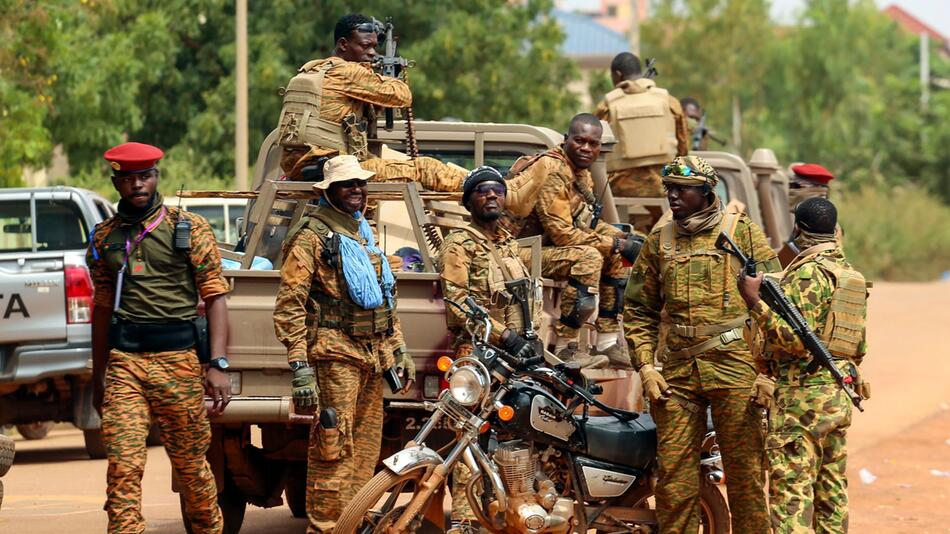 Soldaten in Burkina Faso