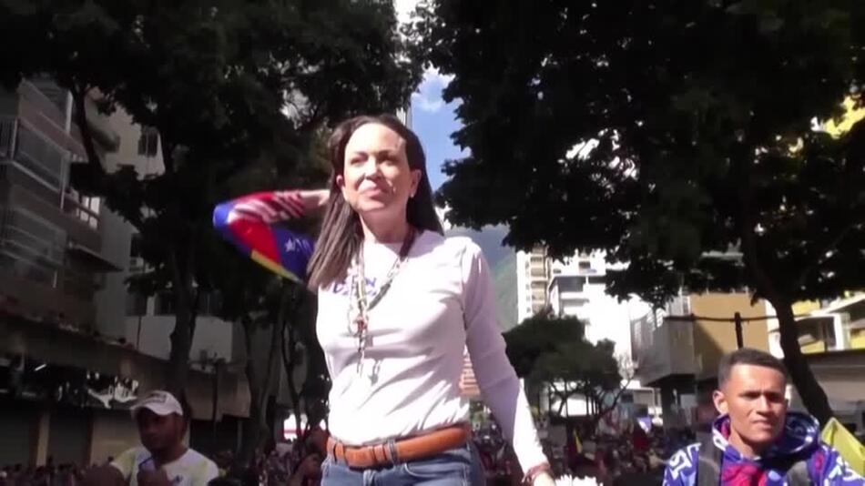 Friedensnobelpreis geht an venezolanische Oppositionsführerin