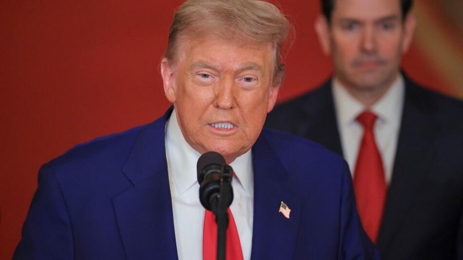 Nahostkonflikt - Trump über Angriff auf iranische Atomanlagen