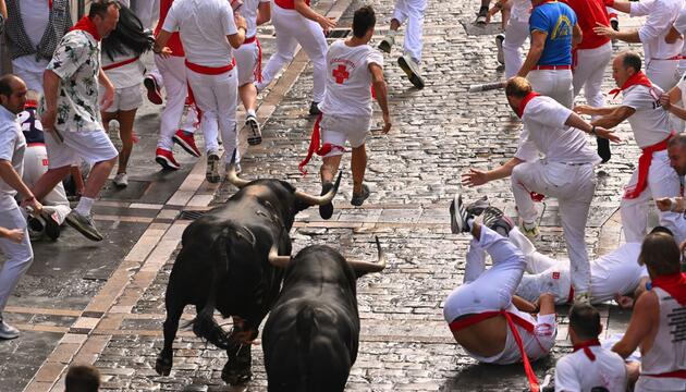 Stierlauf in Pamplona