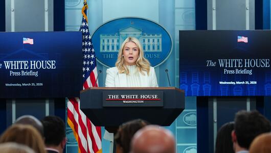 Pressekonferenz im Weissen Haus