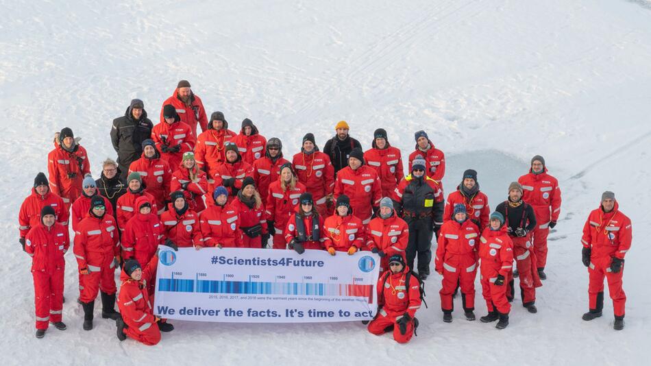 Klimaprotest am Nordpol