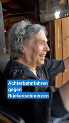 Achterbahn gegen Rückenschmerzen? Diese Rentnerin schwört darauf