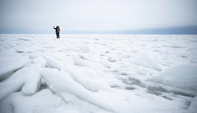 Winter an der Ostseeküste