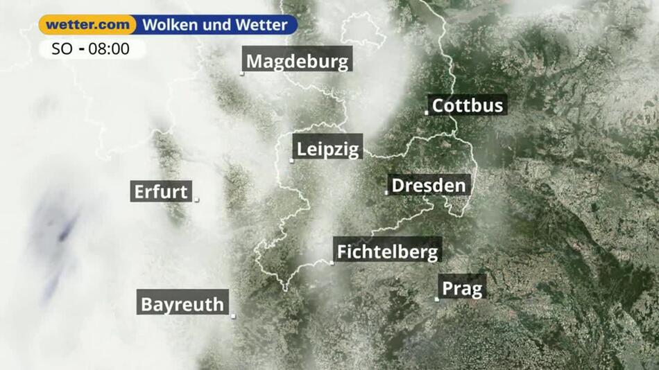"Sachsen: Dein Wetter für Deine Region!"