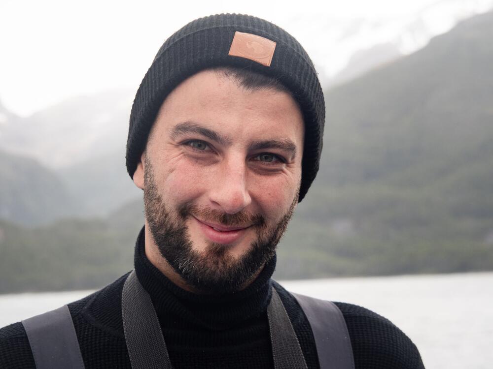 Expeditionsleiter Francesco Ravilet