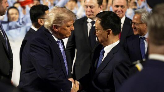 Donald Trump Han Zheng