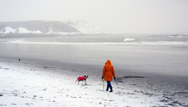 Winterwetter in Grossbritannien