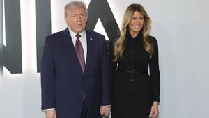 US-Präsident Donald Trump mit First Lady Melania Trump bei der Premiere von "Melania" in Washington.