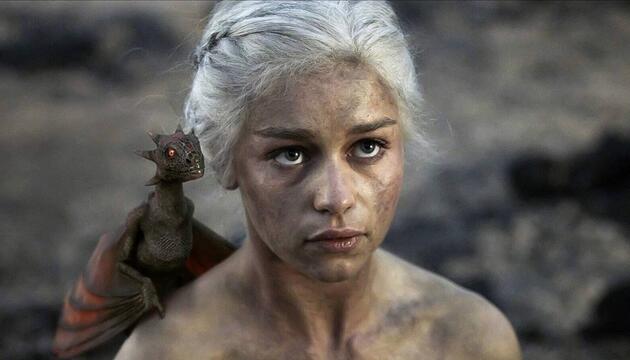 Emilia Clarke als Daenerys Targaryen.