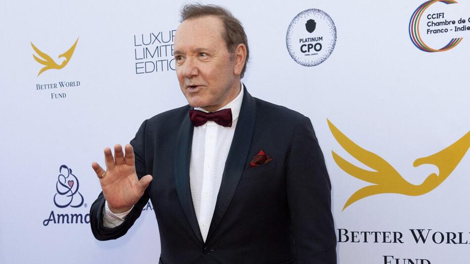 Kevin Spacey in Cannes.