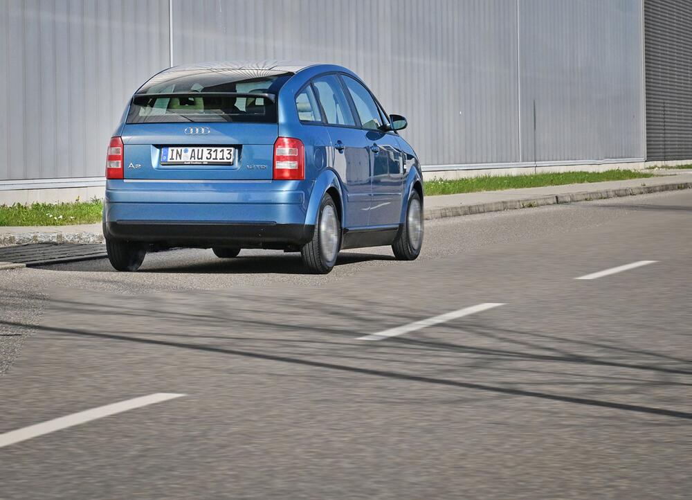 Rückansicht Audi A2