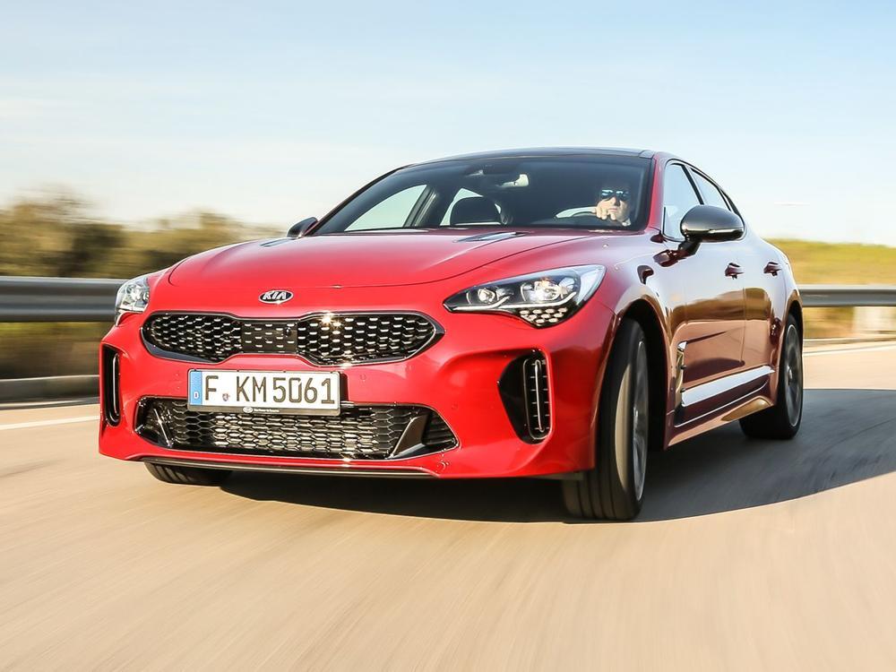 Kia stinger из кореи