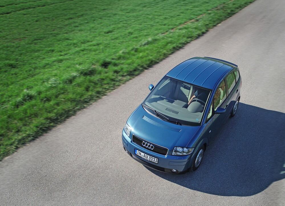 Drohnenaufnahme Audi A2