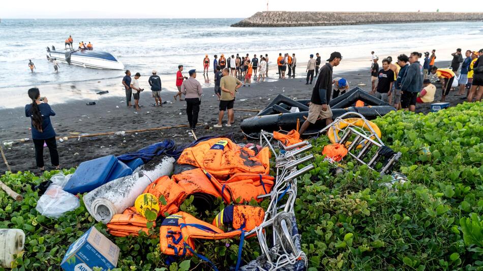 Touristen bei Bootsunglück vor Bali getötet