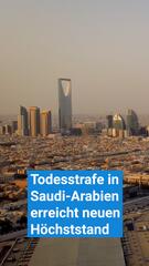 Todesstrafe in Saudi-Arabien erreicht 2025 neuen Höchststand
