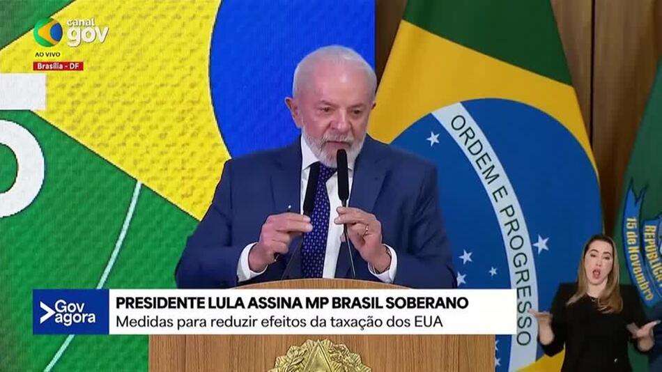 Die linksgerichtete Regierung Brasiliens will Folgen von US-Zöllen abfedern 