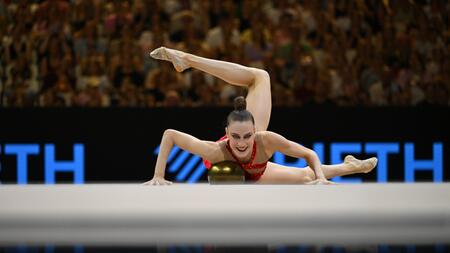 Gymnastik-Star Varfolomeev holt WM-Gold im Mehrkampf
