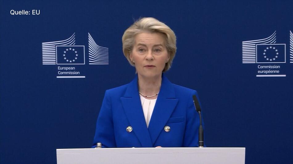 Von der Leyen: 800-Milliarden-Euro-Plan für Aufrüstung