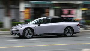 Fahransicht des Xpeng P7+