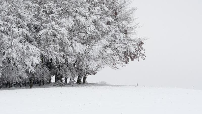 Schnee in Bayern