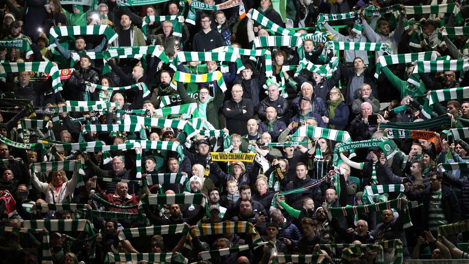 Fans von Celtic Glasgow