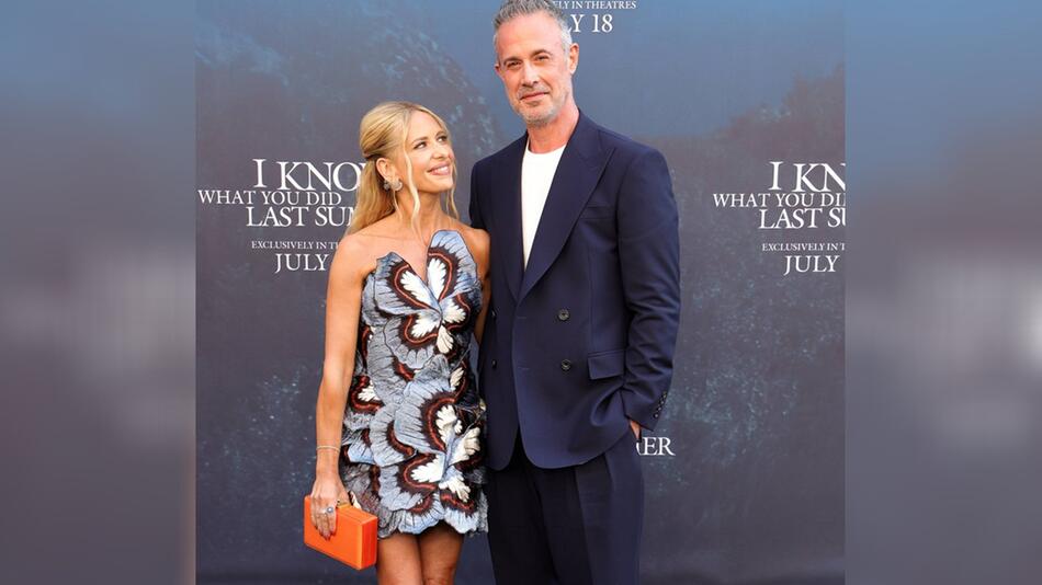 Sarah Michelle Gellar und Freddie Prinze Jr. bei der Premiere von "Ich weiss, was du letzten ...