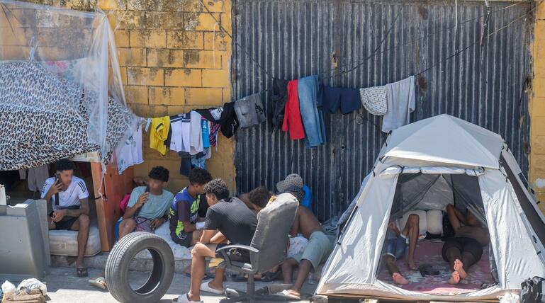 Migranten in Spanien - Ceuta