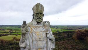 Statue von St. Patrick in Strangford