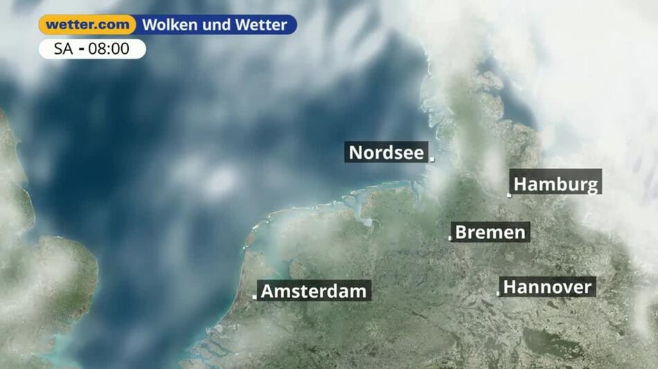"Nordsee: Dein Wetter für Deine Region!"